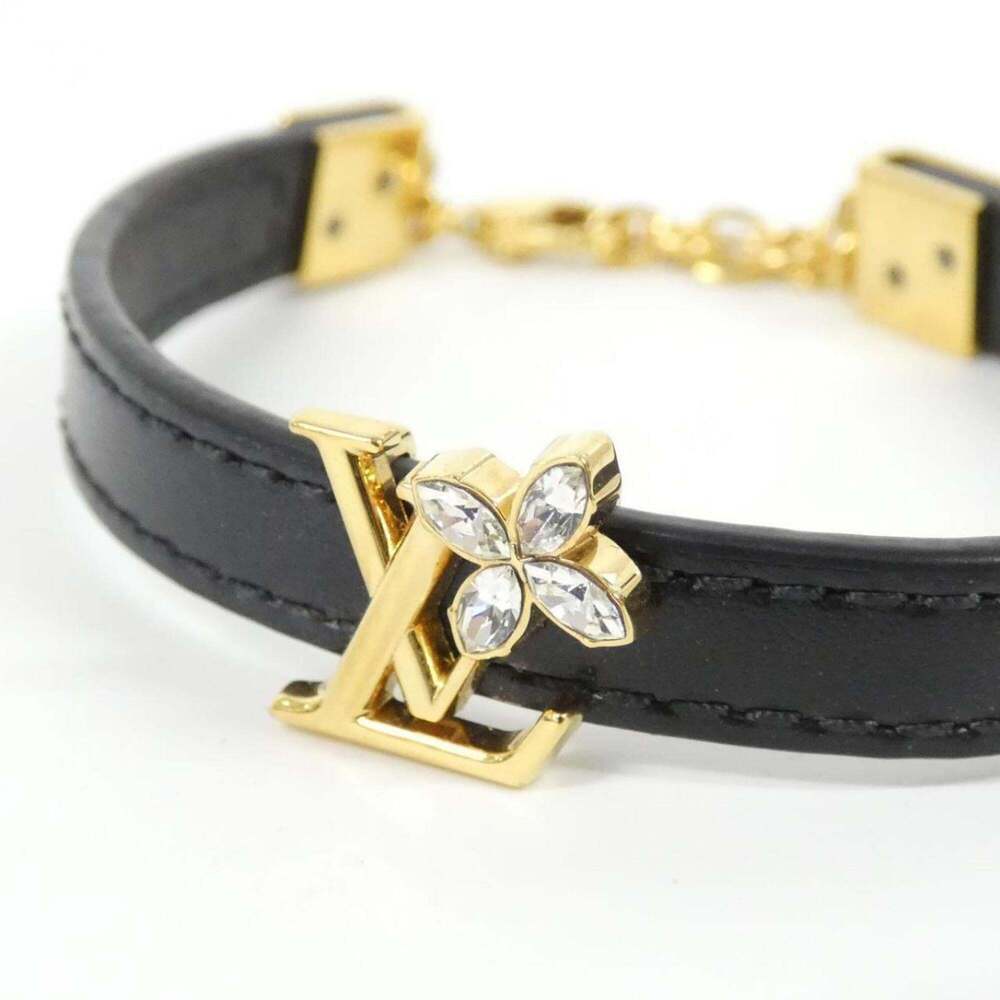 LOUIS VUITTON Black Charm Bracelet - Picture 3 of 4